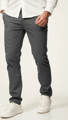 Produktbild von DAILY Baumwolle Herren Chinohose DCPROVO Herren Chino Hose Elastische Jeans Stoffhose Slim-Fit Casual Business