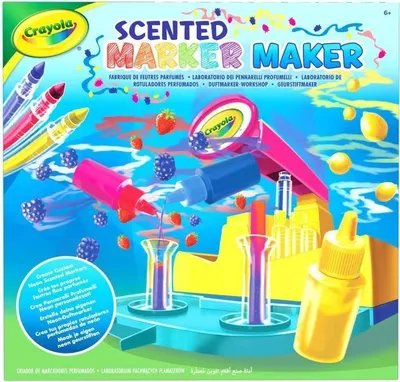 Immagine prodotto di Fabbrica di pennarelli profumati, CRAYOLA Scented Marker Maker, Dai 6 anni in su, Colori neon