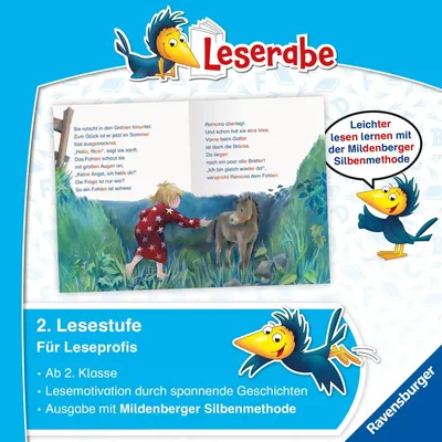 Image de Pferdegeschichten - Leserabe ab 2. Klasse - Erstlesebuch für Kinder ab 7 Jahren (mit Mildenberger Silbenmethode)