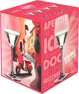 Produktbild von Riedel Prosecco Set, 4er Set, Champagnerglase, Sektglas, Kristallglas, 322 ml, 5515/85