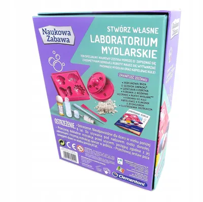 Obrázek produktu pro Clementoni Zestaw - Laboratorium mydlarskie