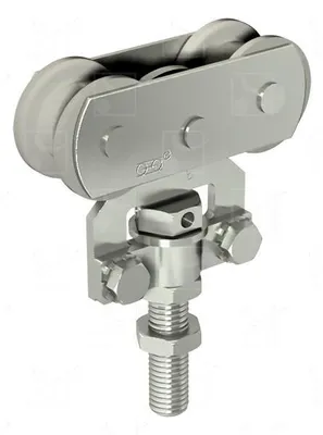 Image de Boite de 2 montures 0235D pour rail 3530 fixation sur chant - MANTION - 0235D X 2
