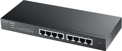 Produktbild von Zyxel GS1900-8, Managed, L2, Gigabit Ethernet (10/100/1000), Vollduplex, Rack-Einbau