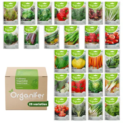 Produktbild von Pakiet Nasion Warzywnych – 25 Odmian Kulinarnych - Organifer