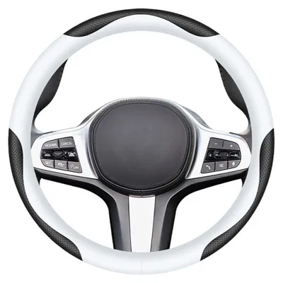 Immagine prodotto di Copertura per volante in pelle, elegante, alla moda, confortevole, antiscivolo e traspirante