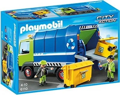 Produktbild von PLAYMOBIL New Truck Abfallsammlung 6110