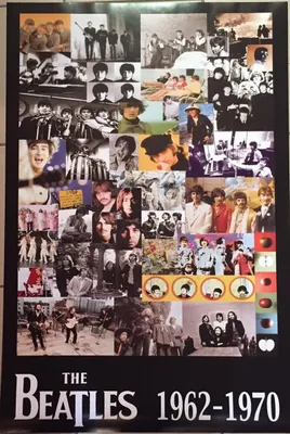 Image de The Beatles - 1962 - 1970 - Affiche Poster - 60X85cm