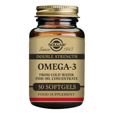 Produktbild von Solgar Double Strength Omega-3 (120 Kapseln) 033984020535