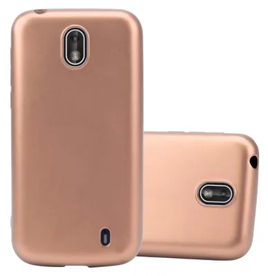 Image de Cadorabo Housse pour Nokia 1 2018 Housse en rose Housse pour téléphone portable TPU Silicone Etui Cover Case