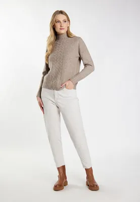 Immagine prodotto di SAPORTA, maglia da donna - colore melange "schlamm", taglia L