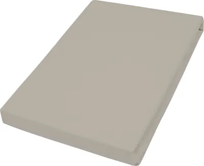 Produktbild von Vario Jersey-Spannbetttuch kiesel, 190 x 200 cm