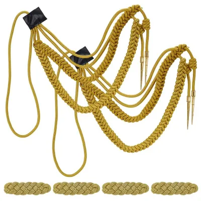 Image de Omgoods - Épaulières militaires traditionnelles avec 2 charms