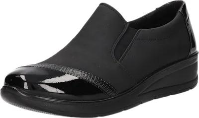 Produktbild von Slipper/Kletthalbschuh (diverse Böden) R1-D18432-BK