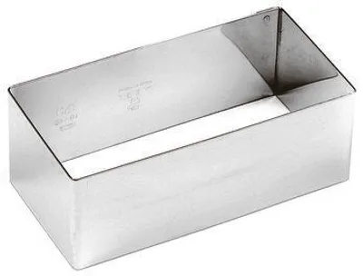 Produktbild von Pasticceria Paderno Ausstechform 12x6 cm Edelstahl/Rechteck 47426-07