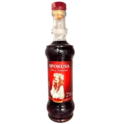 Produktbild von Spokusa Kirschlikör 0,7L 17,5%vol.