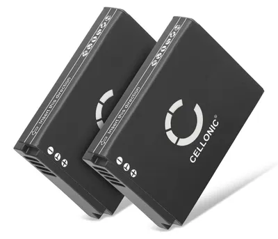 Image de CELLONIC 2x Batterie pour Appareil photo Compatible avec Samsung ST200 / ST200F, SH100, ST205F, BP85A - (750mAh, 3.7V)