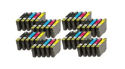 Produktbild von Tisanto 40 XL Patronen TINTE Workforce kompatibel zu Drucker Epson WF-2630WF 2010W WF-2650DWF