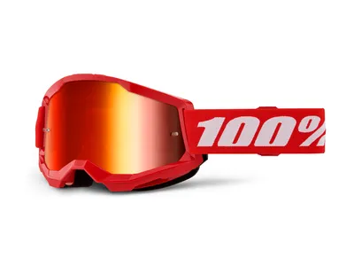 Produktbild von 100percent Strata 2 Sonnenbrille Rot Mirror Red Lens/CAT3 Rot Mirror Red Lens/CAT3