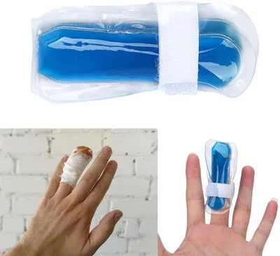 Image de Compresse froide pour les doigts - 8 cm - Résistante aux chocs - Améliorez votre santé