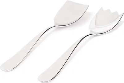 Obrázok produktu pre Alessi Nuovo Milano – príbory na šalát (2-dielne), nerezová oceľ