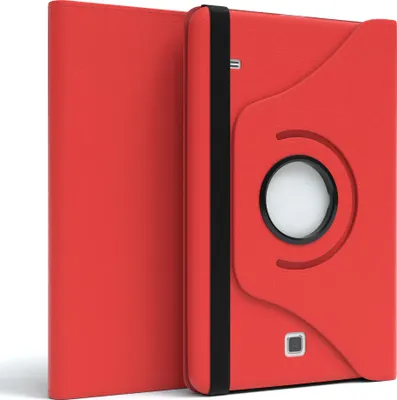 Produktbild von EAZY CASE - Tablet Hülle für Samsung Galaxy Tab 3 7.0 Schutzhülle, Tablet Case 360° drehbar in Rot