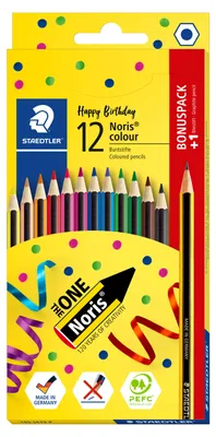 Image de STAEDTLER® 185 SET9 P Crayons de couleur Noris Set       100 % PEFC