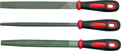 Immagine prodotto di Set di lime da fabbro 200 mm 3 pz VOREL