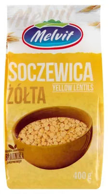 Obrázok produktu pre Melvit Žltá šošovica 400 G