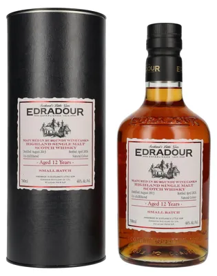 Produktbild von Edradour 12 Years Old Burgundy Cask Highland Single Malt Whisky 46% Vol. 0,7l in Geschenkbox