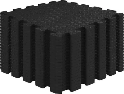 Produktbild von Famanu Gymboden EVA Schaumplatten – 12 mm dick – ineinandergreifende Fliesen – für Yoga und Fitness