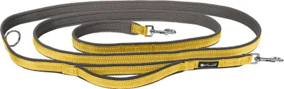 Produktbild von Petlando Outdoor Führleine 3 m verstellbar mit Sicherheitsgriff gelb Hundeleine Leine Hund Größe S