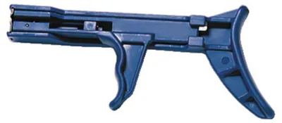 Produktbild von Hellermann Tyton MK21, Manuelles Verarbeitungswerkzeug, Blau, Kunststoff, 7,6 mm, 2,5 mm, 1 Stück(e)