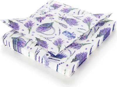 Obrázok produktu pre Papierové obrúsky 20 Stk 33x33cm 20szt Lavender