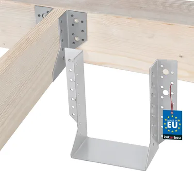 Obrázek produktu pro KOTARBAU® Objímka trámu typ A 140 mm Spojka dřevěného trámu Spojka trámu Spojka pro venkovní konstrukce
