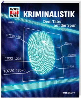Produktbild von WAS IST WAS Band 98 Kriminalistik. Dem Täter auf der Spur