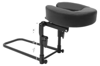 Obrázek produktu pro Masážní lehátko, ergonomický design, nastavitelná funkce, černá barva