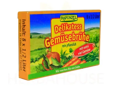 Obrázek produktu pro Rapunzel Kostka Zeleninového Bujónu Delicat 88G, 43729