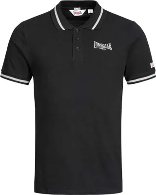 Produktbild von Lonsdale Causton Kurzarm-poloshirt Schwarz XS Mann Schwarz XS