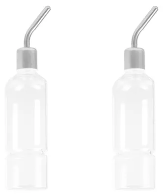 Produktbild von Trinkflasche Kaninchen 2 Stück, 350ml Hängende Wasserflasche, Für Kleintiere Wie Hamster Und Meerschweinchen