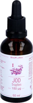 Produktbild von Jod Tropfen 150 ug, 50 ml TEI