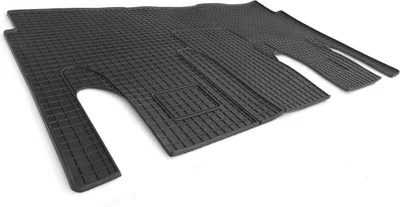 Immagine prodotto di Tappetino in gomma adatto per Mercedes Classe V Vito dal 2014 W447, tappetini in gomma di qualità originale Inodore abitacolo 1a fila di sedili