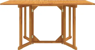 Obrázek produktu pro vidaXL Zahradní skládací stůl Butterfly 150x90x75 cm Masivní teakové dřevo