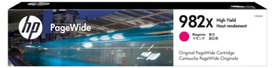 Obrázok produktu pre Originálna kazeta HP 982X Magenta PageWide s vysokou výťažnosťou
