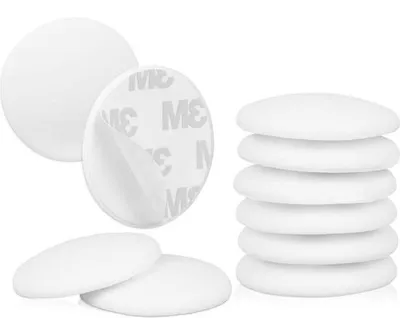 Produktbild von Selbstklebende Türstopper 10 Stück 4 cm weiß