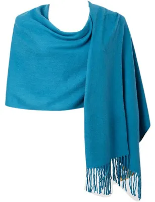 Productafbeelding van Omgoods - Lange Mode Sjaal van Cashmere voor Dames en Heren, Donkerblauw