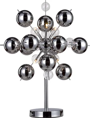 Produktbild von Näve 3073242 Tischleuchte - Glasball ; Fassung: G9 ; Farbe: Silber