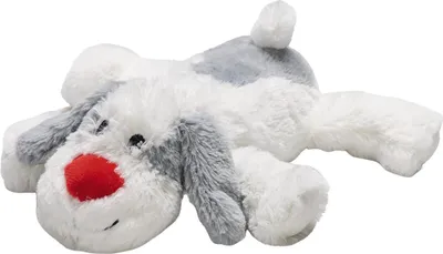 Produktbild von Beeztees Kuschelspielzeug Ties weiß für Hunde