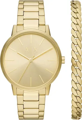 Produktbild von Uhr Armani Exchange Herren Gold ArmaniExchange-AX7144SET