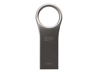 Produktbild von Silicon Power Jewel J80, 128 GB, USB Typ-A, 3.2 Gen 1 (3.1 Gen 1), Ohne Deckel, 5,9 g, Titan
