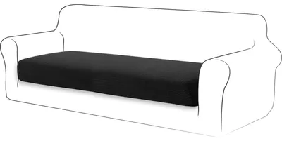 Imagen del producto de Omgoods - Fundas para cojines de sofá - Protector elástico para sofás de tres plazas